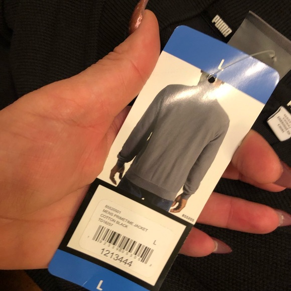 PUMA Men’s Prime Time Athletic Jacket black size Large sku 1213444 - Picture 5 of 9